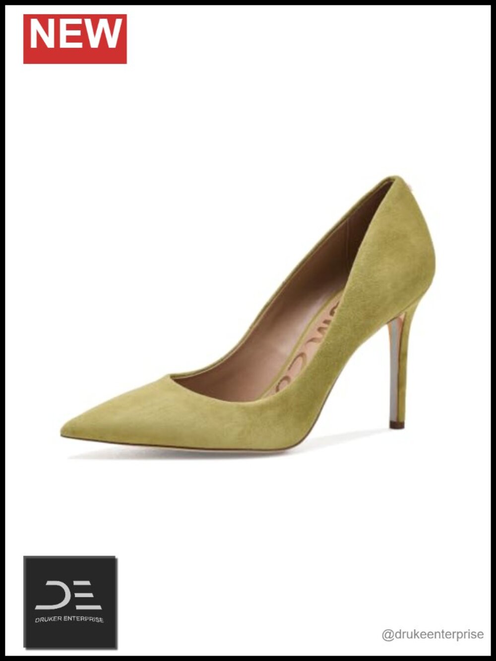 Women's Hazel Stiletto Heels Pointed Toe Suede Slip-On Party